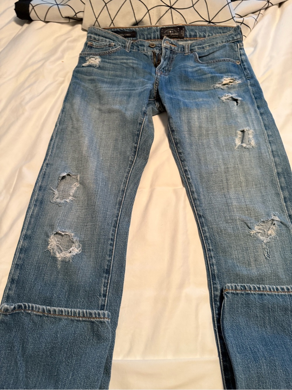 Lucky Brand Distressed Sienna Tomboy